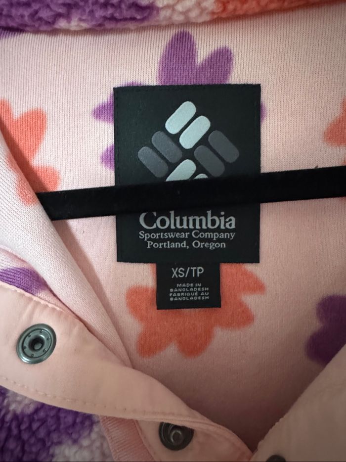 Veste Columbia Polaire Sherpa Taille XS Jamais Porté - photo numéro 4