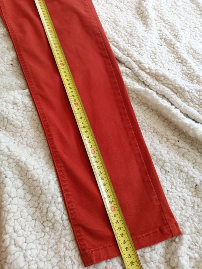 Pantalon rouge brique Bréal neuf avec étiquette - photo numéro 8
