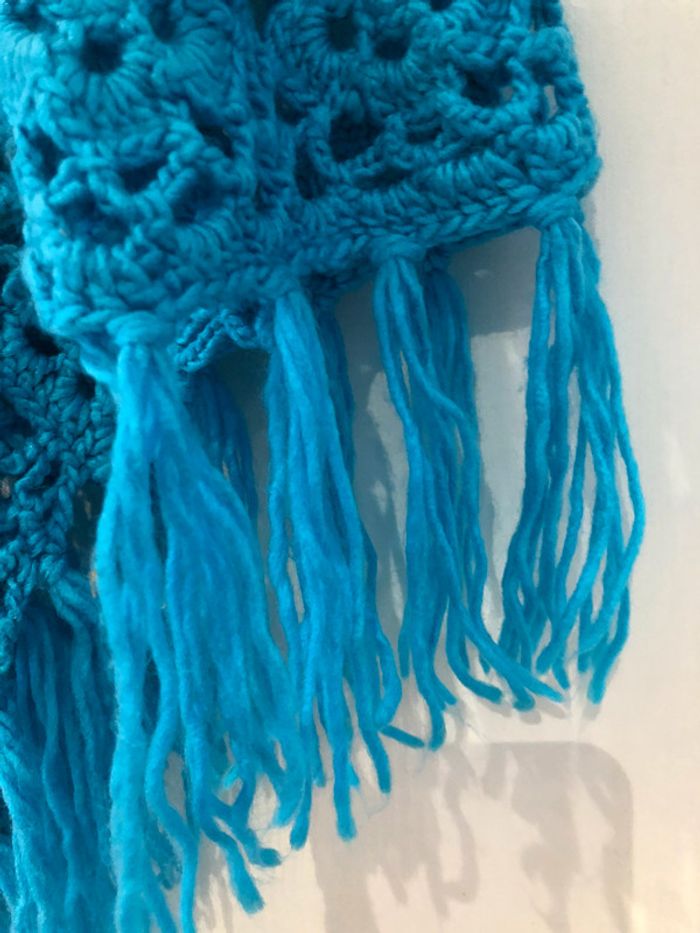 Poncho bleu 34/36 - photo numéro 5