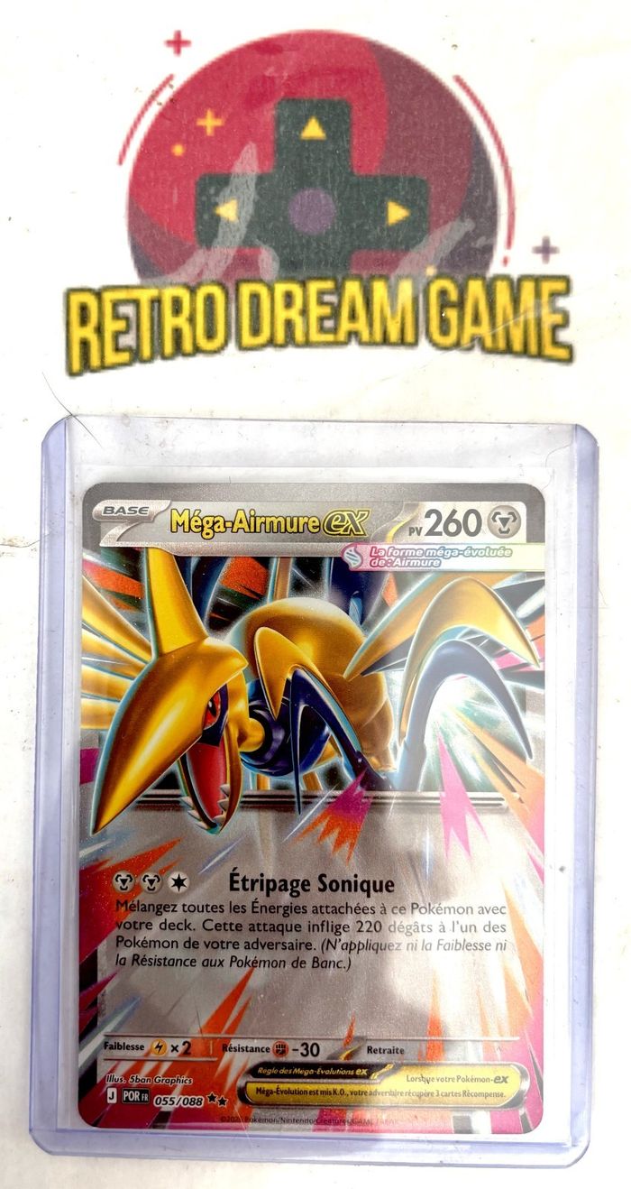 Nintendo Pokémon JCC Mega airmure EX Mega evolutions equilibre parfait (55/88)