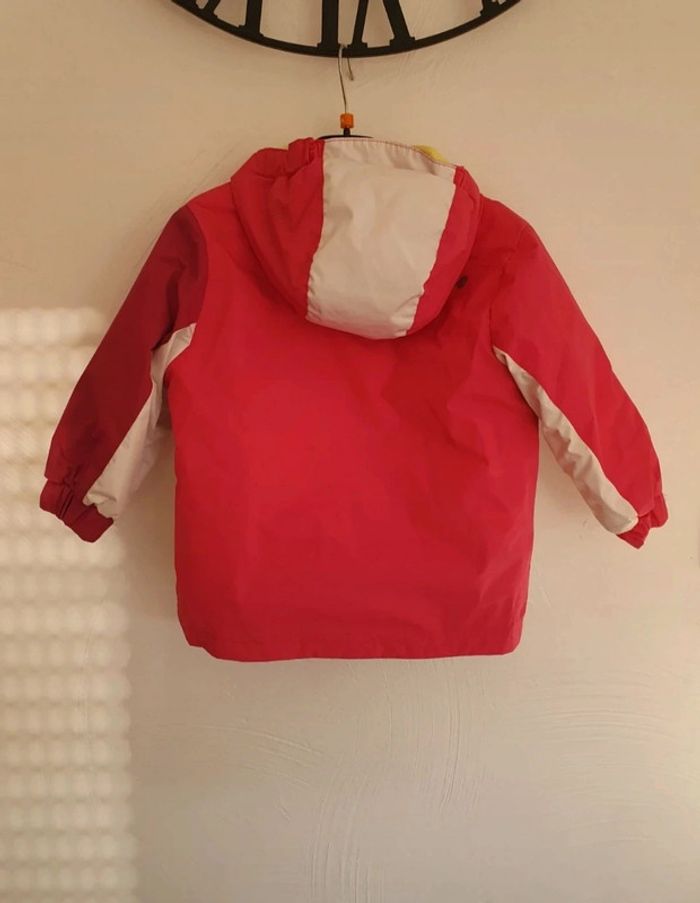 Manteau de ski rose Decathlon 2 ans - photo numéro 3