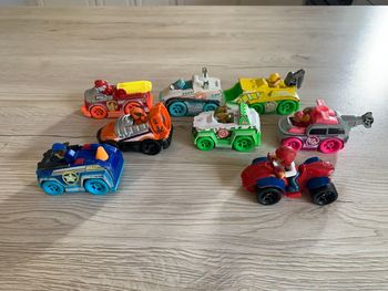 Pat patrouille 8 voitures des chiens super héros en métal