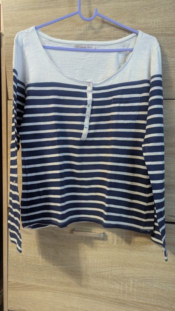T shirt manche longue ou 3/4