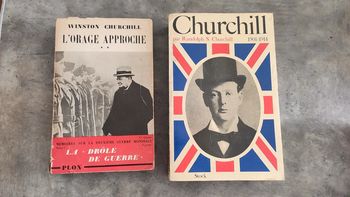 Lot livres Churchill