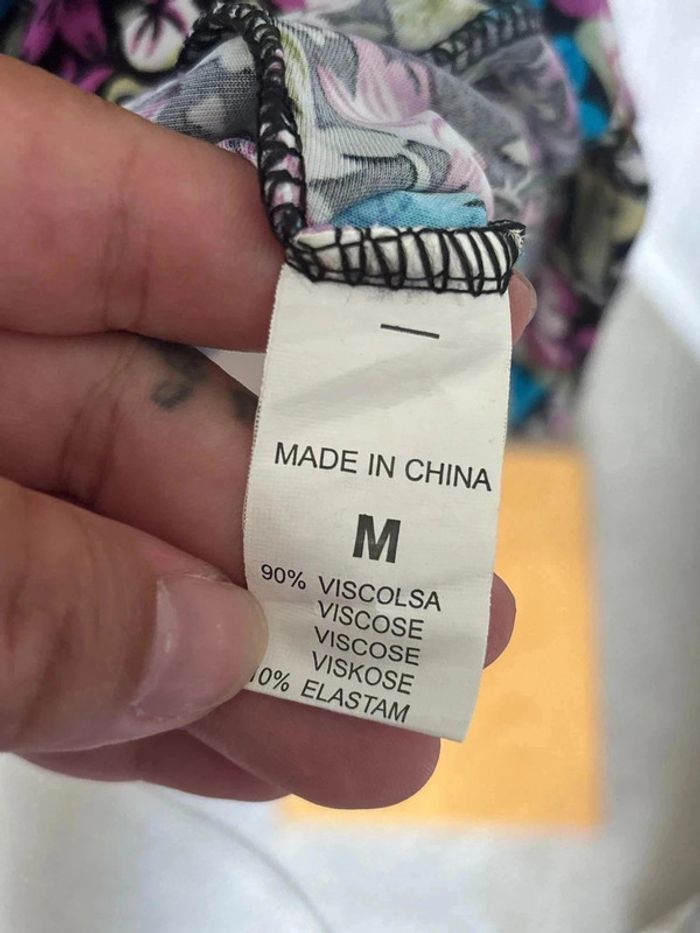 Magnifique robe colorée taille 38 marque moda y&m - photo numéro 7