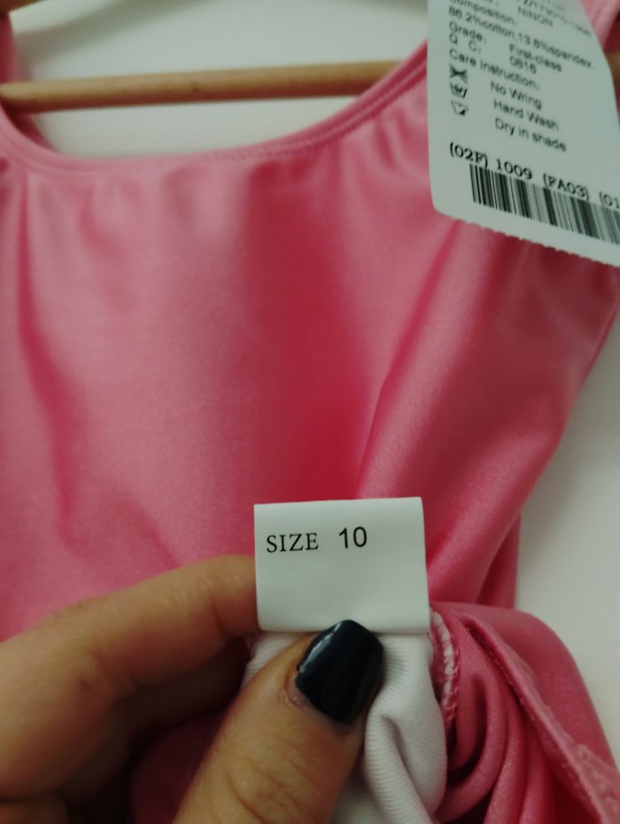 Justaucorps rose danse classique taille 10 ans - photo numéro 4