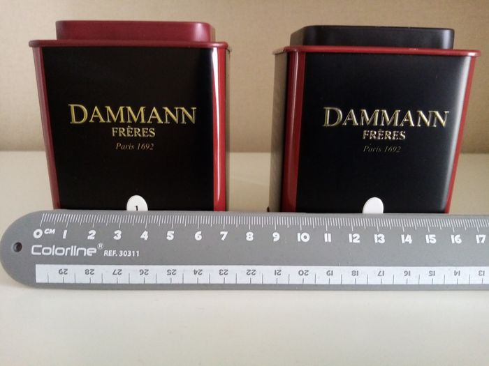 2 boîtes à thé (Dammann) - photo numéro 8