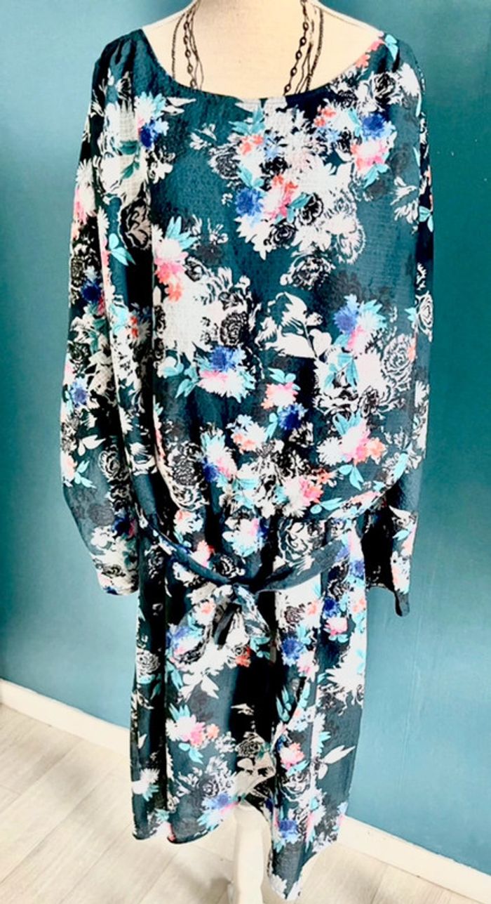 Très belle robe Fleury à longue manche pour femme - photo numéro 2