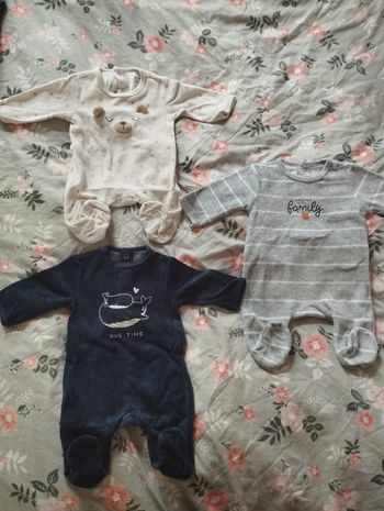 Lot pyjama garçon 1 mois