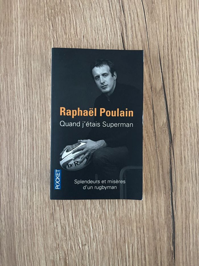 Livre Rubgy biographie