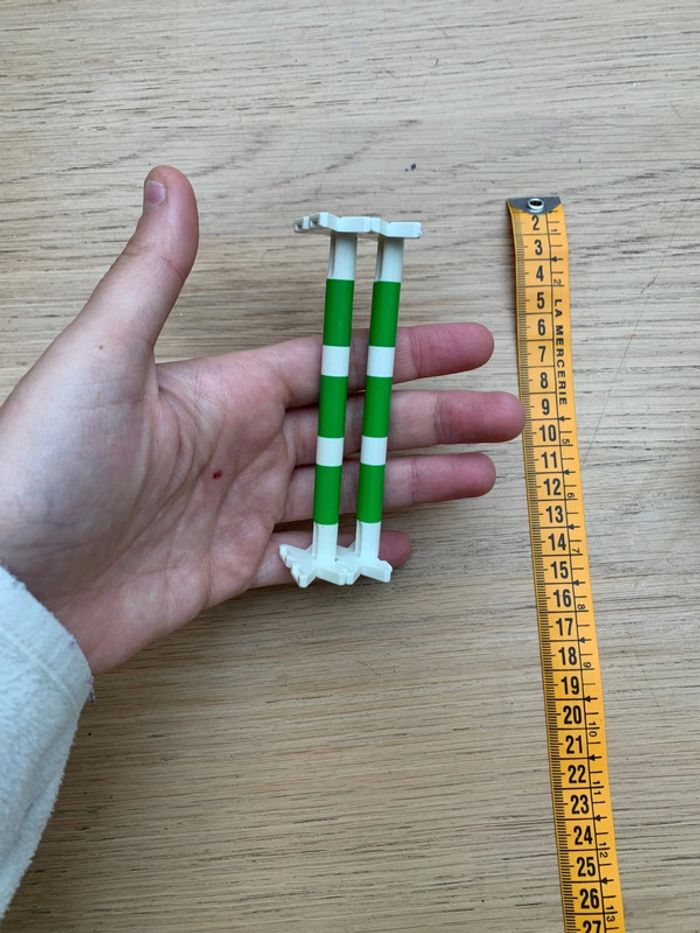 Jouet lot de barre pour chevaux manège saut obstacle vert - photo numéro 3