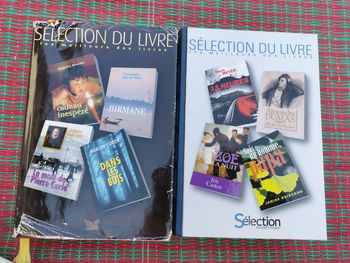 Lot de 2 livres relié Séléction du Livre