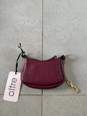 Porte monnaie bordeaux Oltre, neuf avec étiquette, 14*9cm
