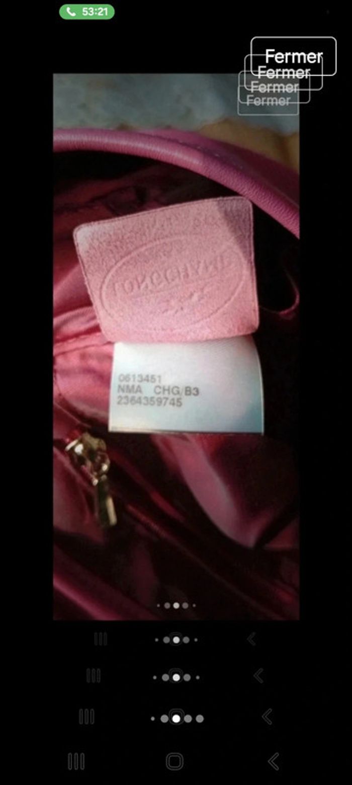 Sac porte épaule longchamp porte une fois - photo numéro 7