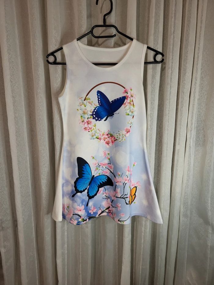 Robe papillon 12 ans