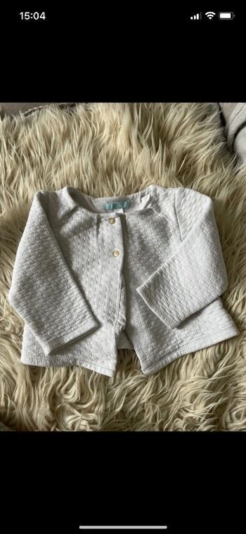 Gilet bébé fille