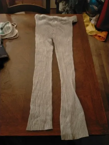 Legging côtelé