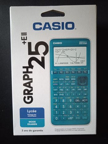 Calculatrice graphique Casio GRAPH 25+ EII