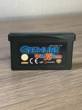 Jeux nintendo game boy advance , Gremlins stripe VS gizmo