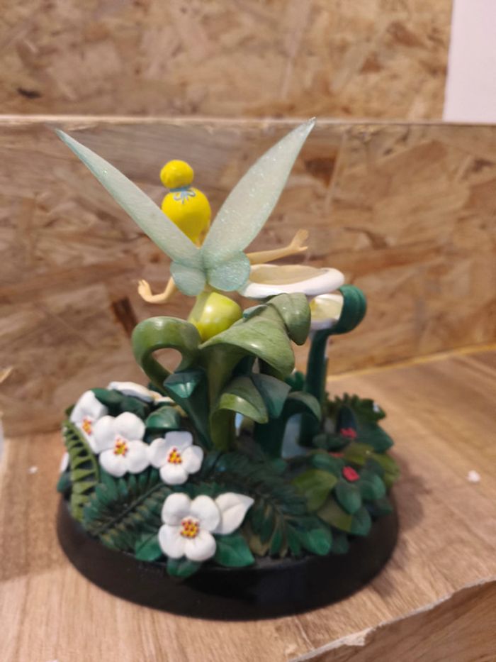 Disney tinkerbell Fée Clochette Peter Pan Fée Fontaine Puits à Souhaits Figure - photo numéro 3