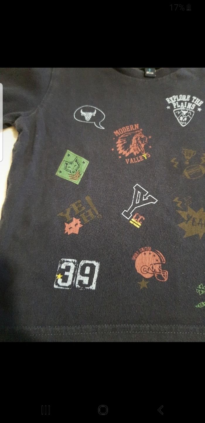 T.shirt garçon taille 24 mois - photo numéro 2