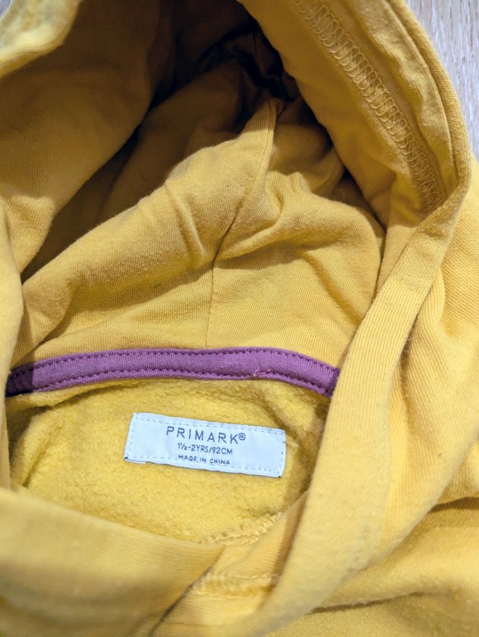 Sweat jaune bébé 24 mois - photo numéro 2