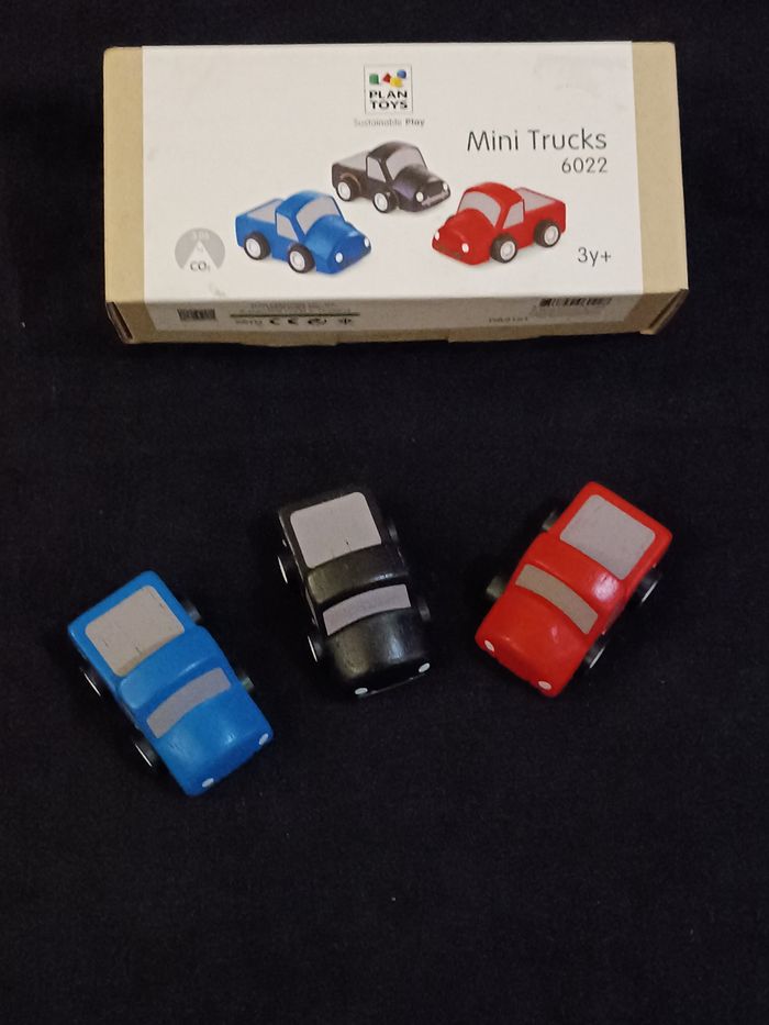 Voitures bois Plan Toys