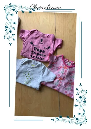 🛑lot de 3 body manche courte🛑