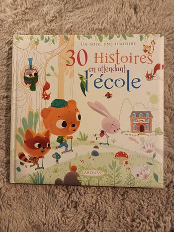 Livre 30 histoires en attendant l'école
