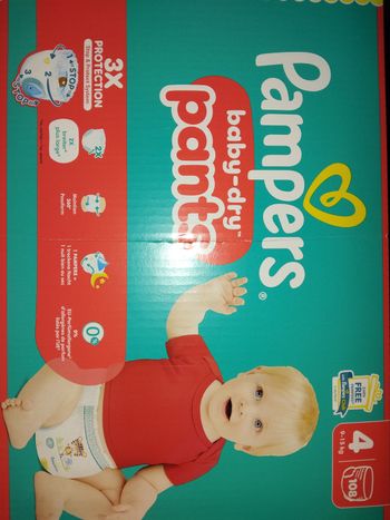 Couches pampers t 4