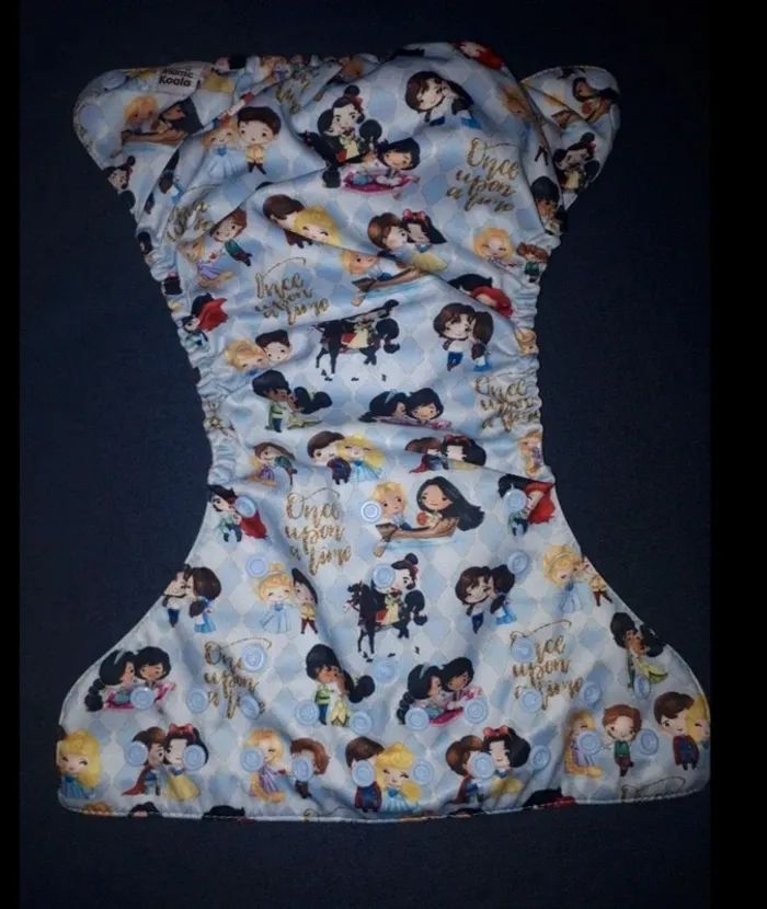Couche lavable princesses
