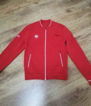 Magnifique veste lacoste rolangaros xs
