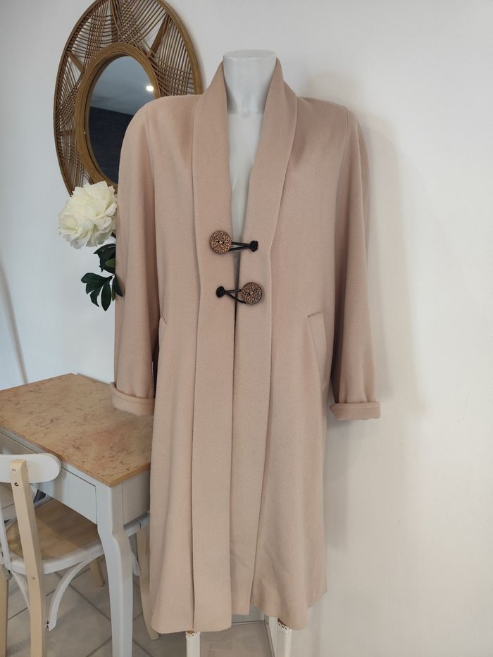 Manteau vintage laine et cachemire