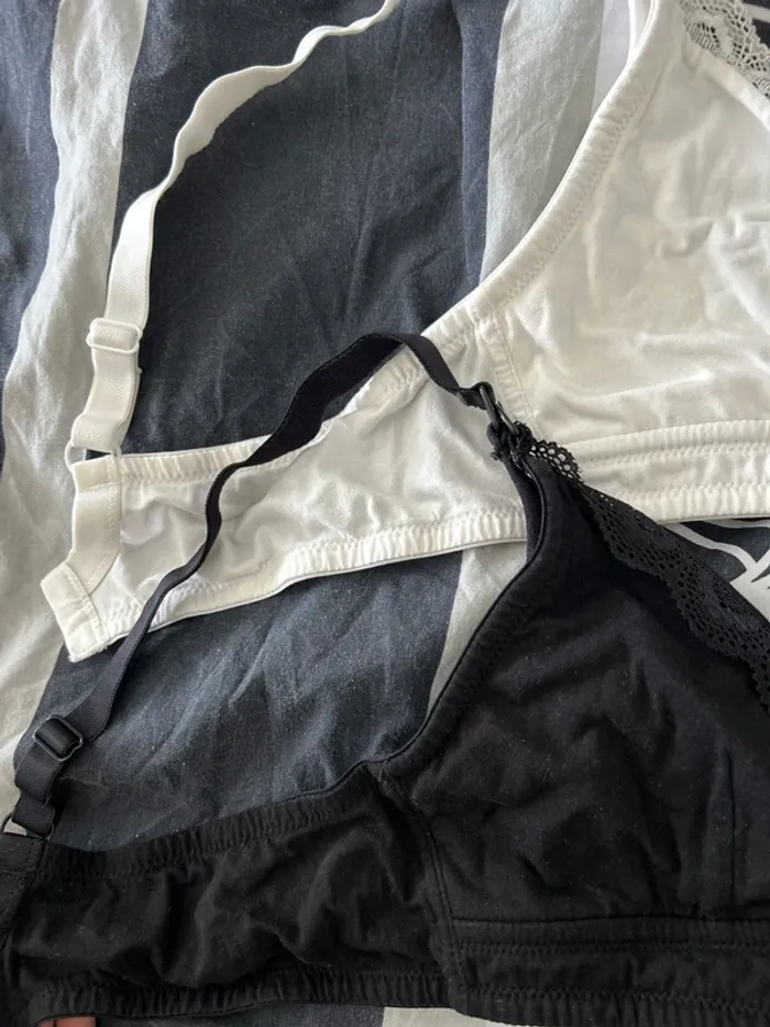 Lot de deux Soutien gorge maternité - photo numéro 2