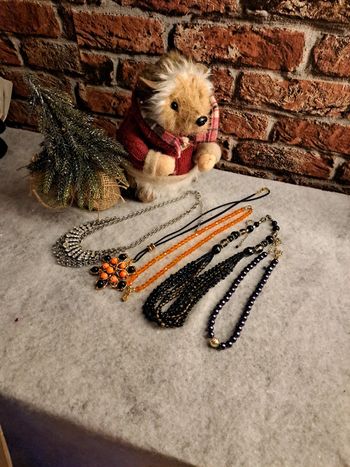 Lot de colliers multicolore artisanale