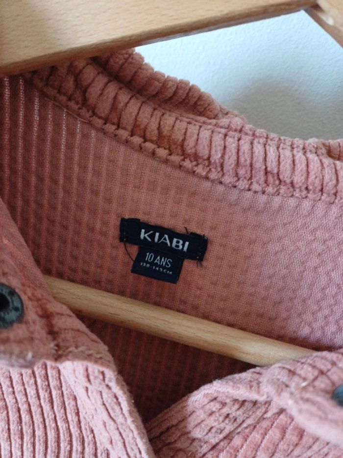 Robe velour vieux rose Kiabi - photo numéro 2