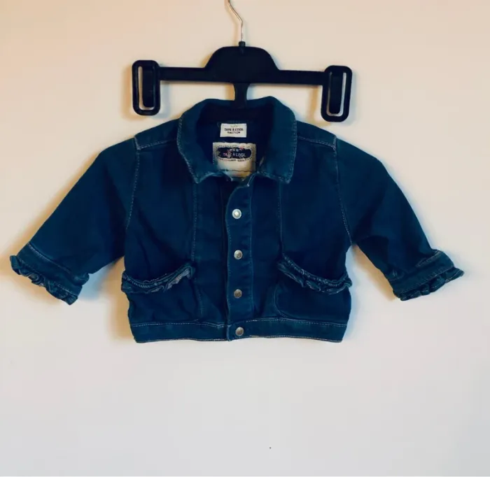 Jolie veste en jean fille
