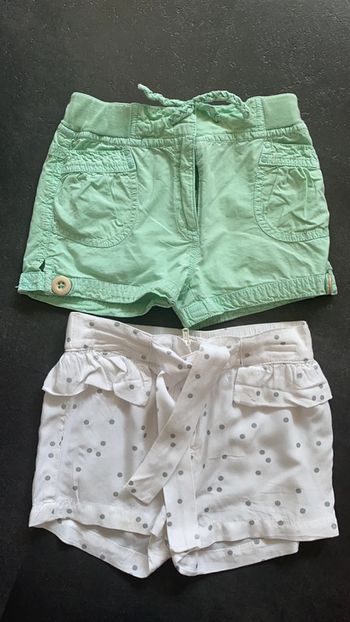 Shorts bébé fille Tao et Kiabi