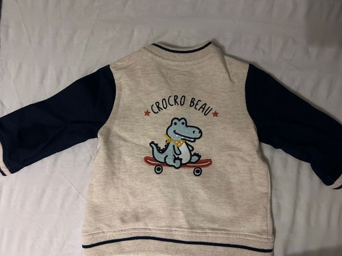 Veste style Teddy, taille 6 mois - photo numéro 2