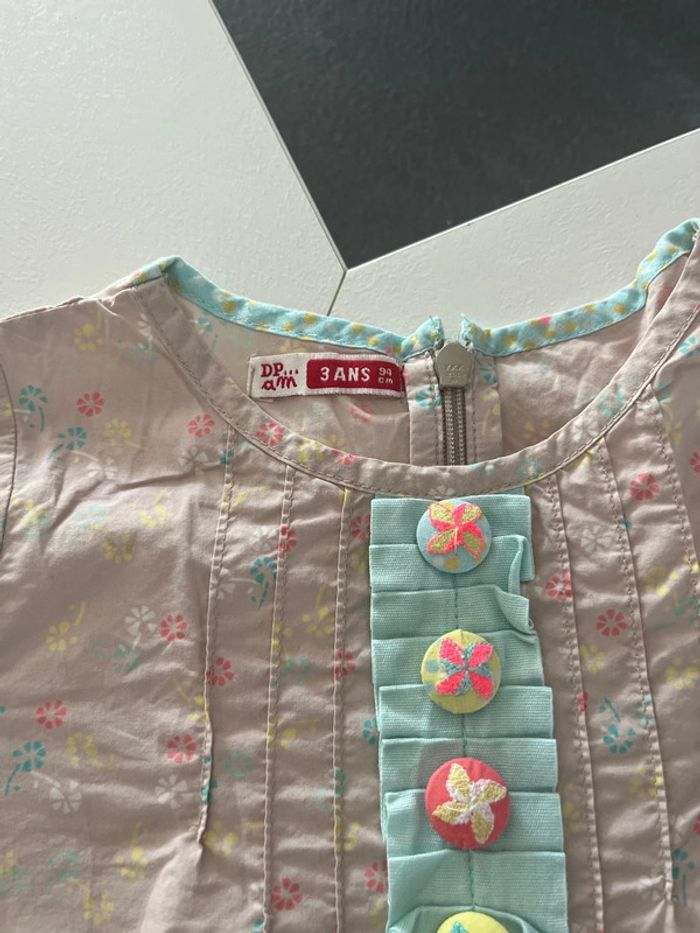 Lot de 2 tee shirts DPAM & Caprice de fille 3 ans - photo numéro 3