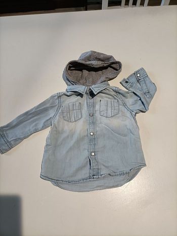 Jolie chemise manches longues 12 mois