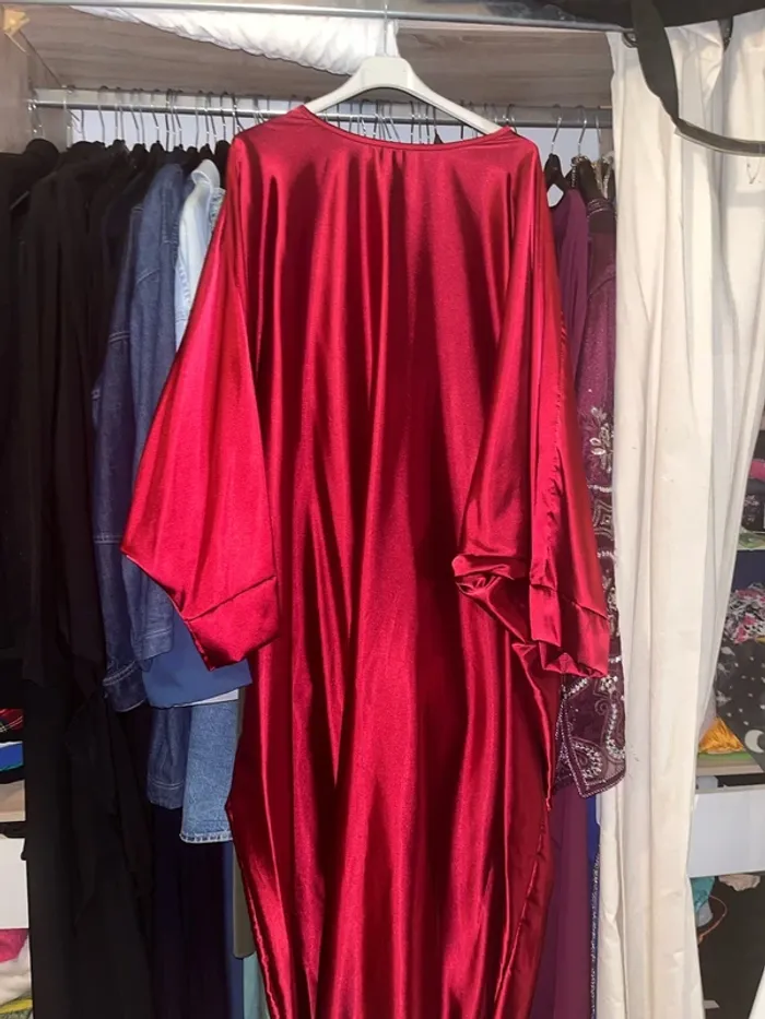 robe satin longue pour fete