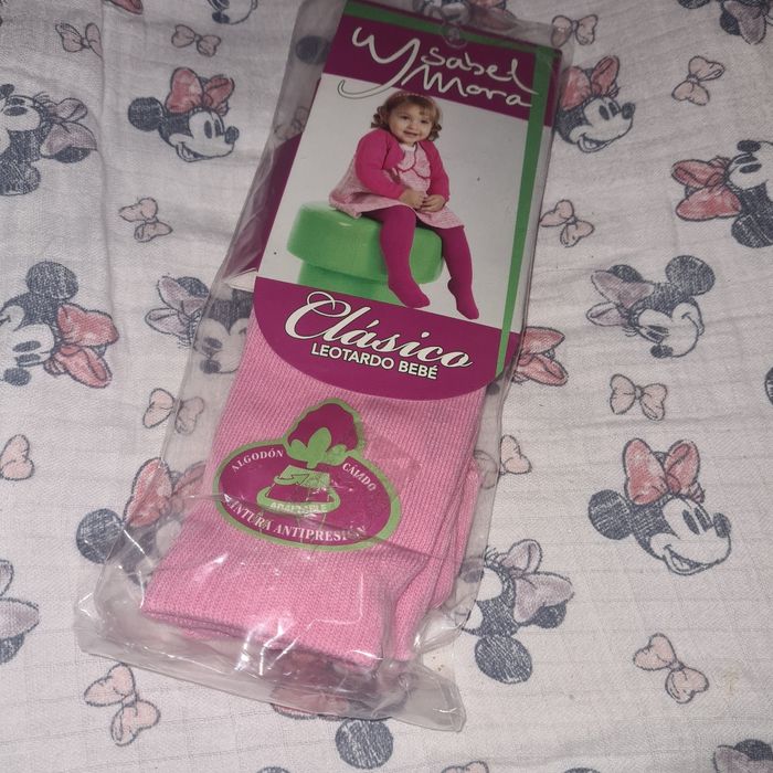 Collant bébé rose 0-12 mois