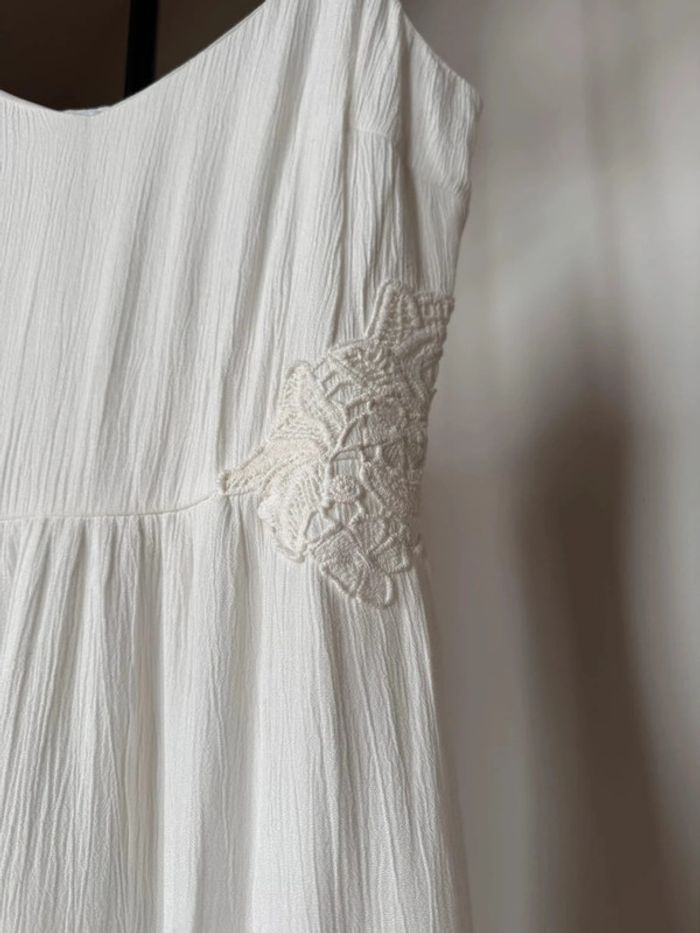 Robe courte blanche S Even&Odd - photo numéro 3