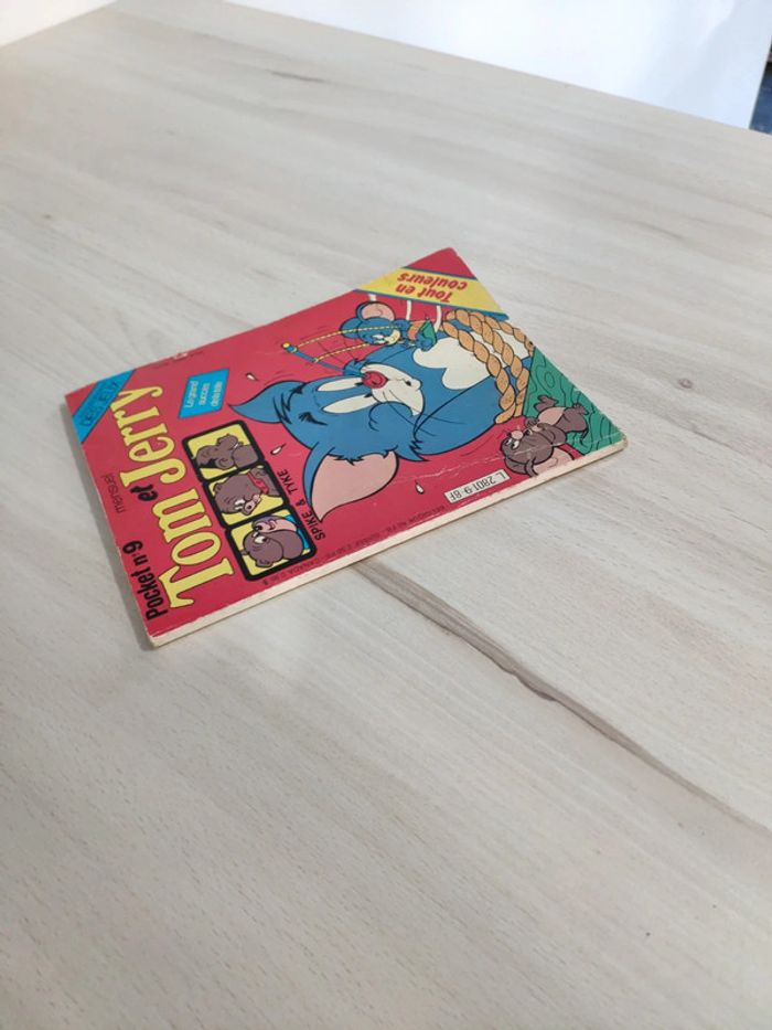 Livre mensuel mini bd Tom et Jerry pocket 9 année 1984 - photo numéro 4