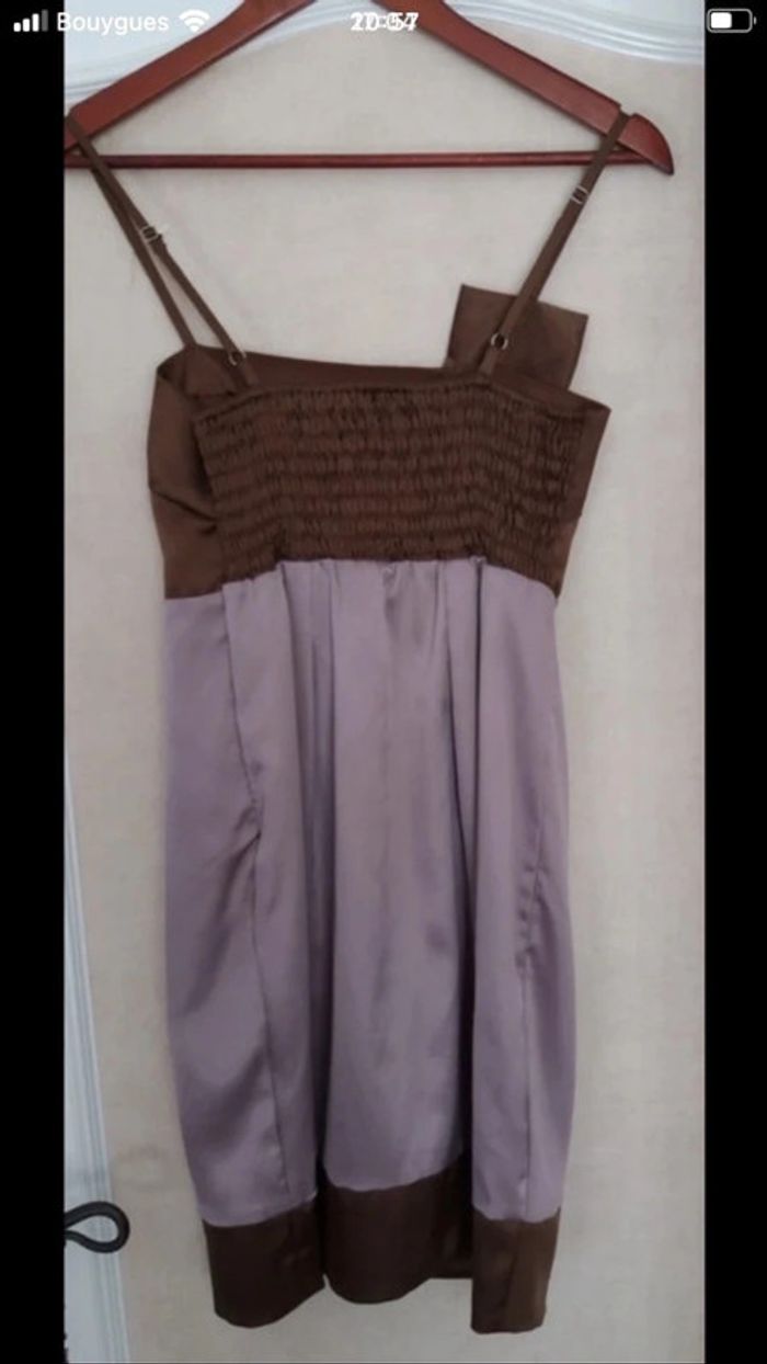 Robe de soirée satinée - photo numéro 2