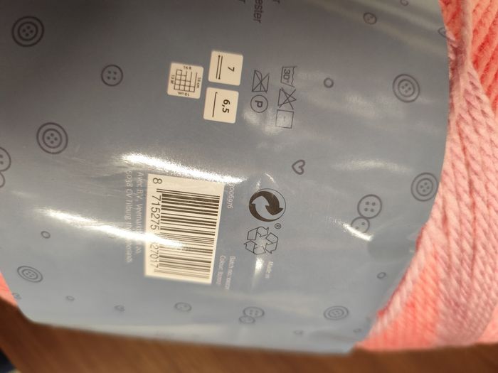 Grosse pelote 1 kg rose - photo numéro 3