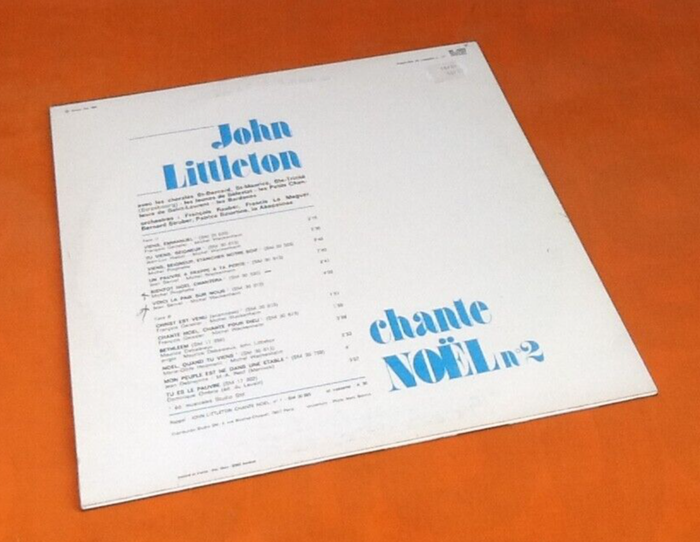Vinyle 33 tours John Littleton Chante Noël N°2 - photo numéro 4