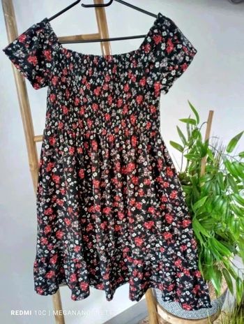 🌺 Robe Fleurie à Smocks – Taille 40 – Primark 🌺 