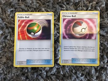 Cartes Pokémon dresseur objet